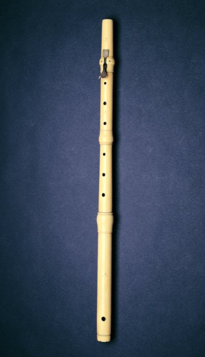 Flauto a una chiave, realizzato da Naust, Parigi, c.1725 da French School
