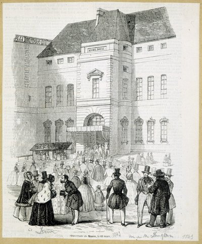 Apertura del Museo Reale (Museo del Louvre), 15 marzo da French School