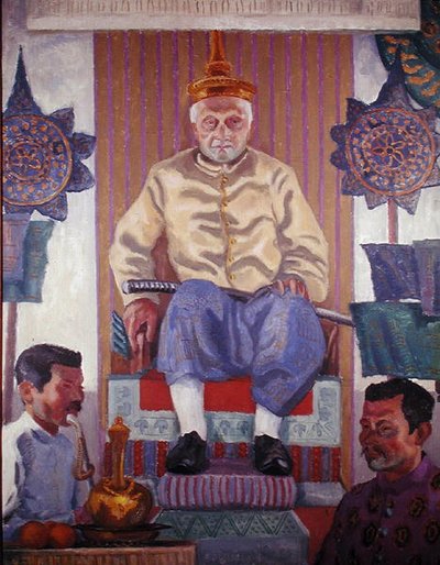 Oun Kham (1811-95), Re di Luang Prabang, Laos da French School