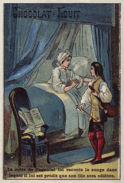 La madre di Paganini racconta il suo sogno in cui si prevedeva che sarebbe diventato famoso da French School