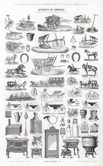 Pagina da Vignettes Typographiques da French School