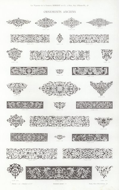 Pagina da Vignettes Typographiques da French School