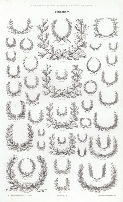 Pagina da Vignettes Typographiques da French School