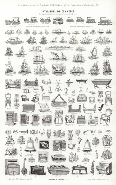 Pagina da Vignettes Typographiques da French School