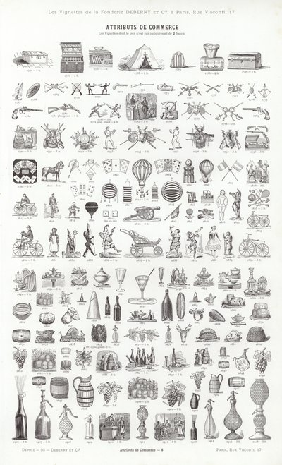 Pagina da Vignettes Typographiques da French School