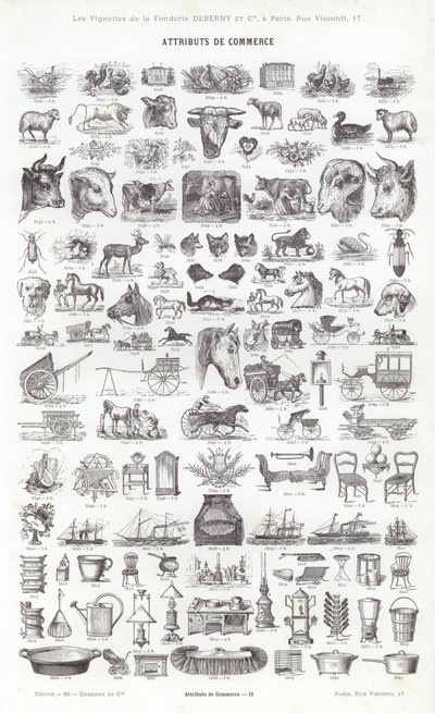 Pagina da Vignettes Typographiques da French School