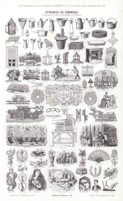 Pagina da Vignettes Typographiques da French School