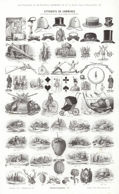 Pagina da Vignettes Typographiques da French School