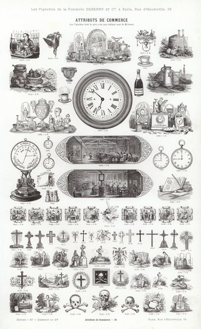 Pagina da Vignettes Typographiques da French School