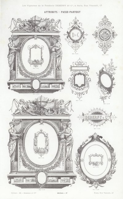 Pagina da Vignettes Typographiques da French School