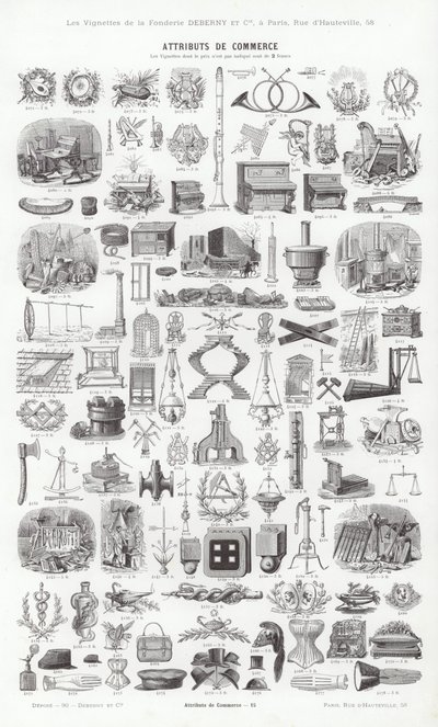 Pagina da Vignettes Typographiques da French School