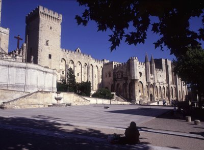 Palazzo dei Papi di Avignone da French School