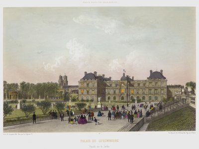 Palazzo del Lussemburgo, facciata sul giardino da French School