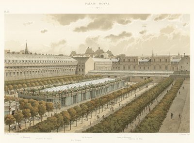 Palais Royal, 1794 da French School