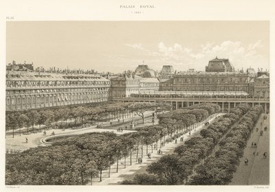 Palais Royal, 1880 da French School