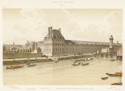 Palais des Tuileries, 1640 da French School