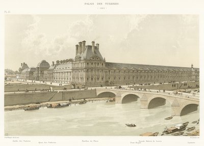 Palais des Tuileries, 1690 da French School