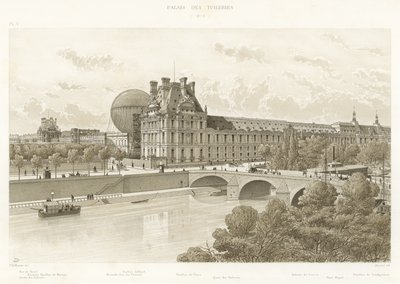 Palais des Tuileries, 1879 da French School