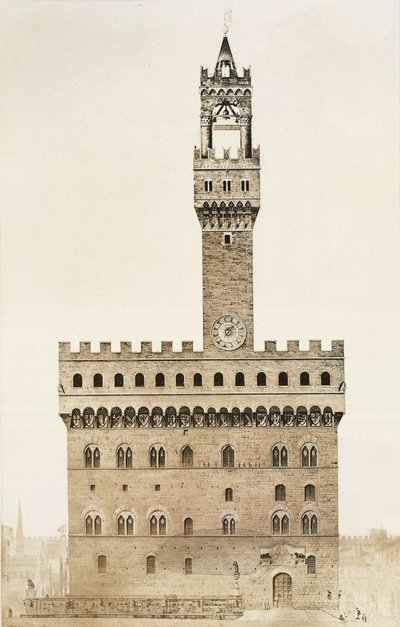 Palazzo Vecchio, o Palazzo della Signoria, Firenze, da Fragments d