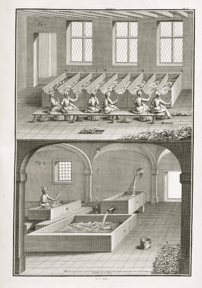 Fabbricazione della carta, dall
