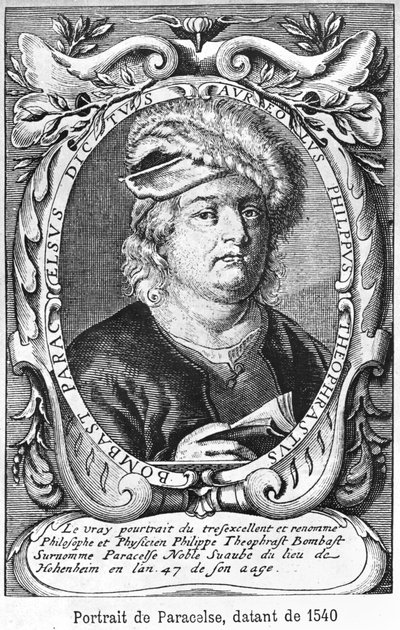 Paracelso, 1540 da French School
