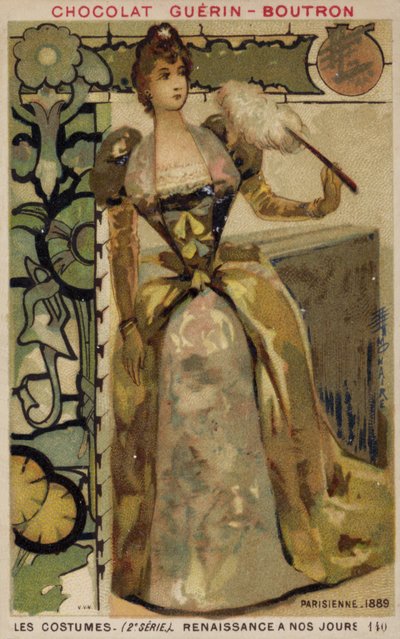 Moda parigina, 1889 da French School