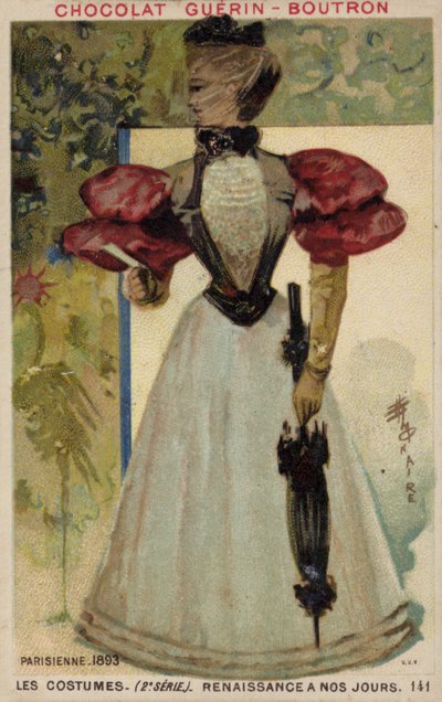 Moda parigina, 1893 da French School