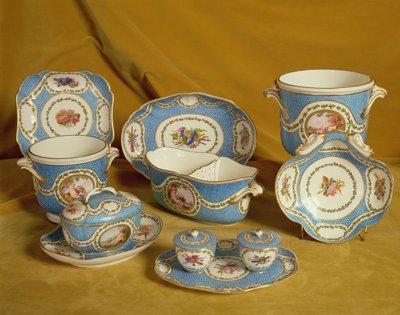 Parte del Servizio Melbourne di Sèvres, 1770-71 da French School