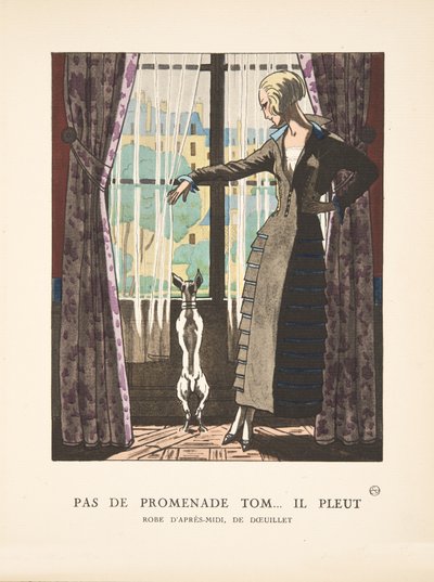 Pas de Promenade Tom, dalla collezione di tavole di moda da French School