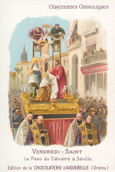 Paso del Calvario, Venerdì Santo, Siviglia da French School