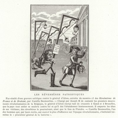 Lampioni patriottici da French School