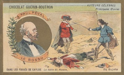 Paul Féval (1816-1887), romanziere francese, autore di 