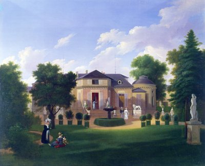 Padiglione della Folie-Beaujon a Parigi, c.1830 da French School