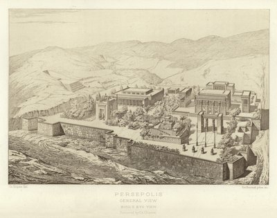 Persepoli, Vista generale, Vista a volo d