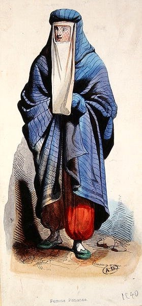 Donna persiana, c.1840 da French School