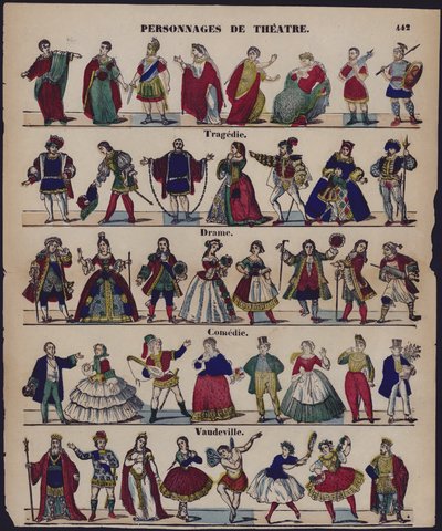 Personaggi teatrali da French School