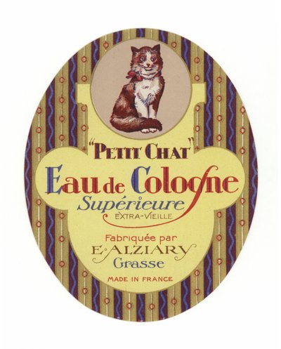 Etichetta Petit Chat, Eau de Cologne da French School