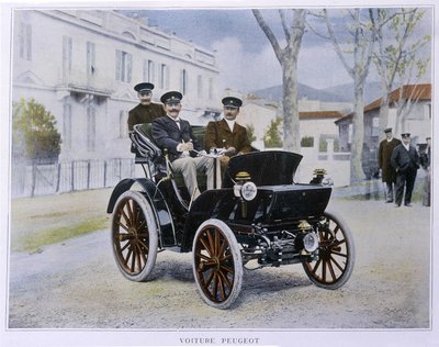Auto Peugeot (1° premio del Concorso d