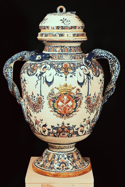 Vaso farmaceutico, dalla Certosa di Val Saint-Pierre da French School