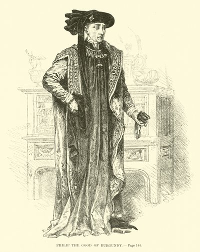 Filippo il Buono di Borgogna da French School