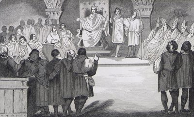 Filippo IV il Bello riunisce gli Stati Generali nel Louvre, da 