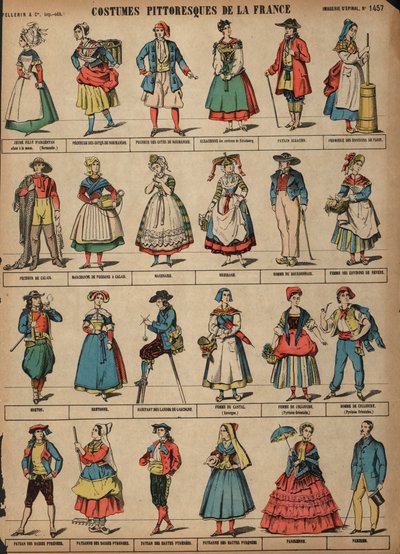 Costumi pittoreschi della Francia da French School
