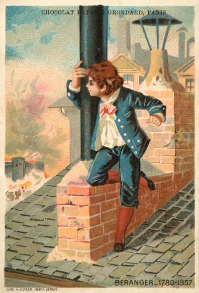 Pierre-Jean de Beranger, poeta e cantautore francese da French School