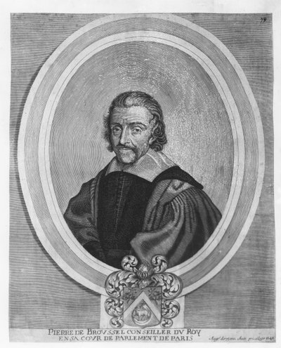 Pierre Broussel (incisione) da French School