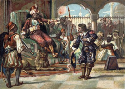 Pierre Porcon de La Barbinais, capitano di fregata, fu fatto prigioniero dal dey di Algeri. Lo inviò a negoziare con il re Luigi XIV il trattamento dei prigionieri francesi in Algeria e gli accordi di pace. Il re rifiutò le proposte e il comandante bretone da French School