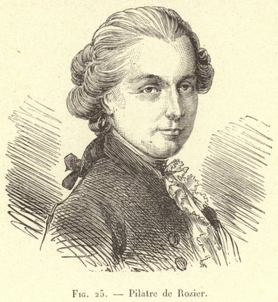 Pilatre de Rozier da French School