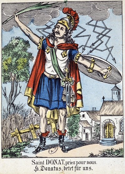 Immagine pia "San Donato, prega per noi" da French School