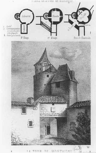 Piano della Tour de Montaigne, a Saint-Michel-de-Montaigne da French School