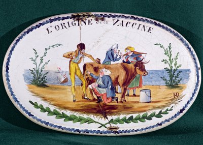 Placca che raffigura L