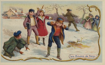 Giocare a palle di neve da French School